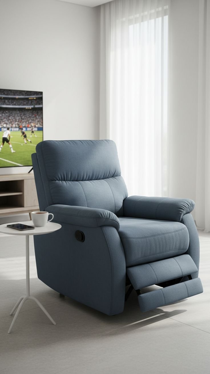 Modern single recliner